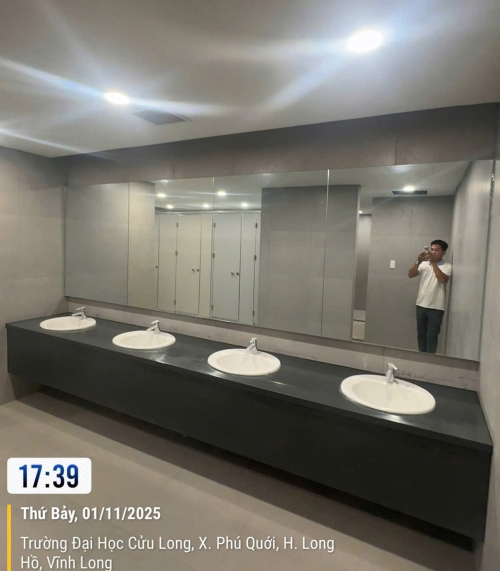 Công trình trường Đại Học Cửu Long - Vĩnh Long